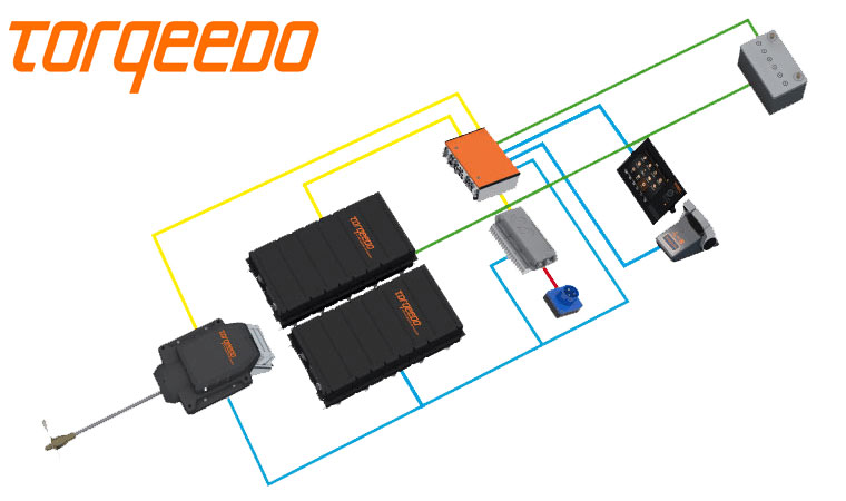 torqeedo inboard system components